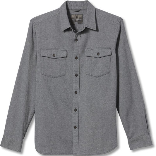 Bristol Organic Cotton Twill LS - Mens - Light Pewter 1