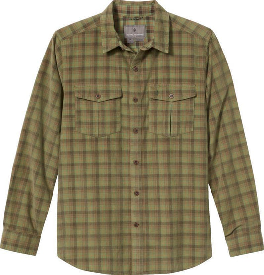 Covert Cord Organic Cotton LS - Mens - Fiddlehead Salt Point Plaid 1