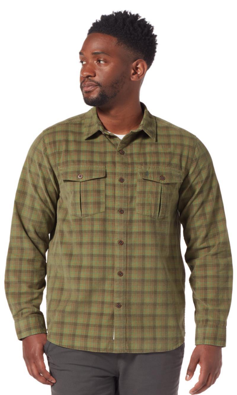 Covert Cord Organic Cotton LS - Mens - Fiddlehead Salt Point Plaid 2