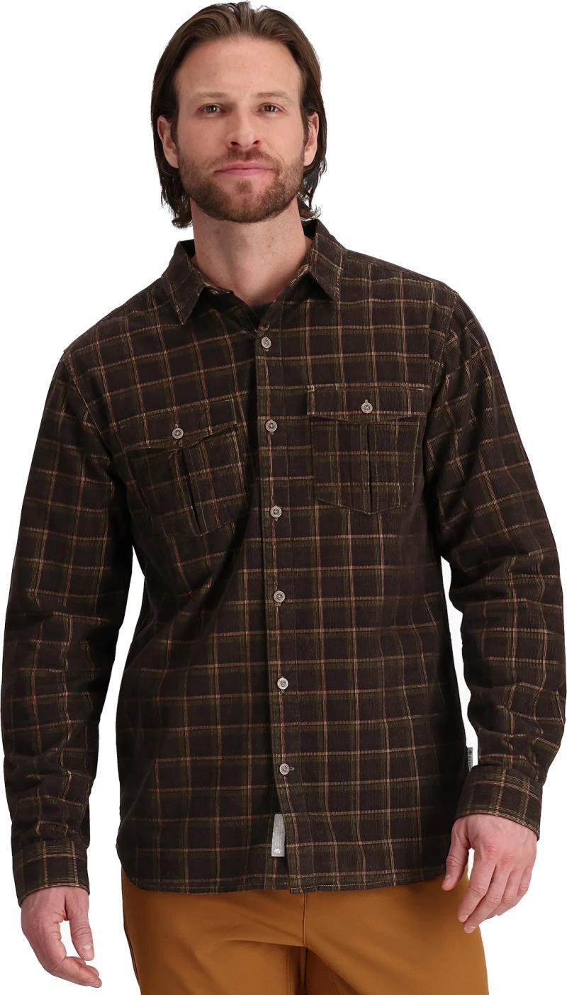 Covert Cord Organic Cotton LS - Mens - Java Pioneer Plaid 2
