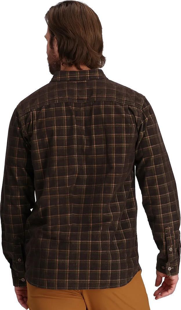 Covert Cord Organic Cotton LS - Mens - Java Pioneer Plaid 3