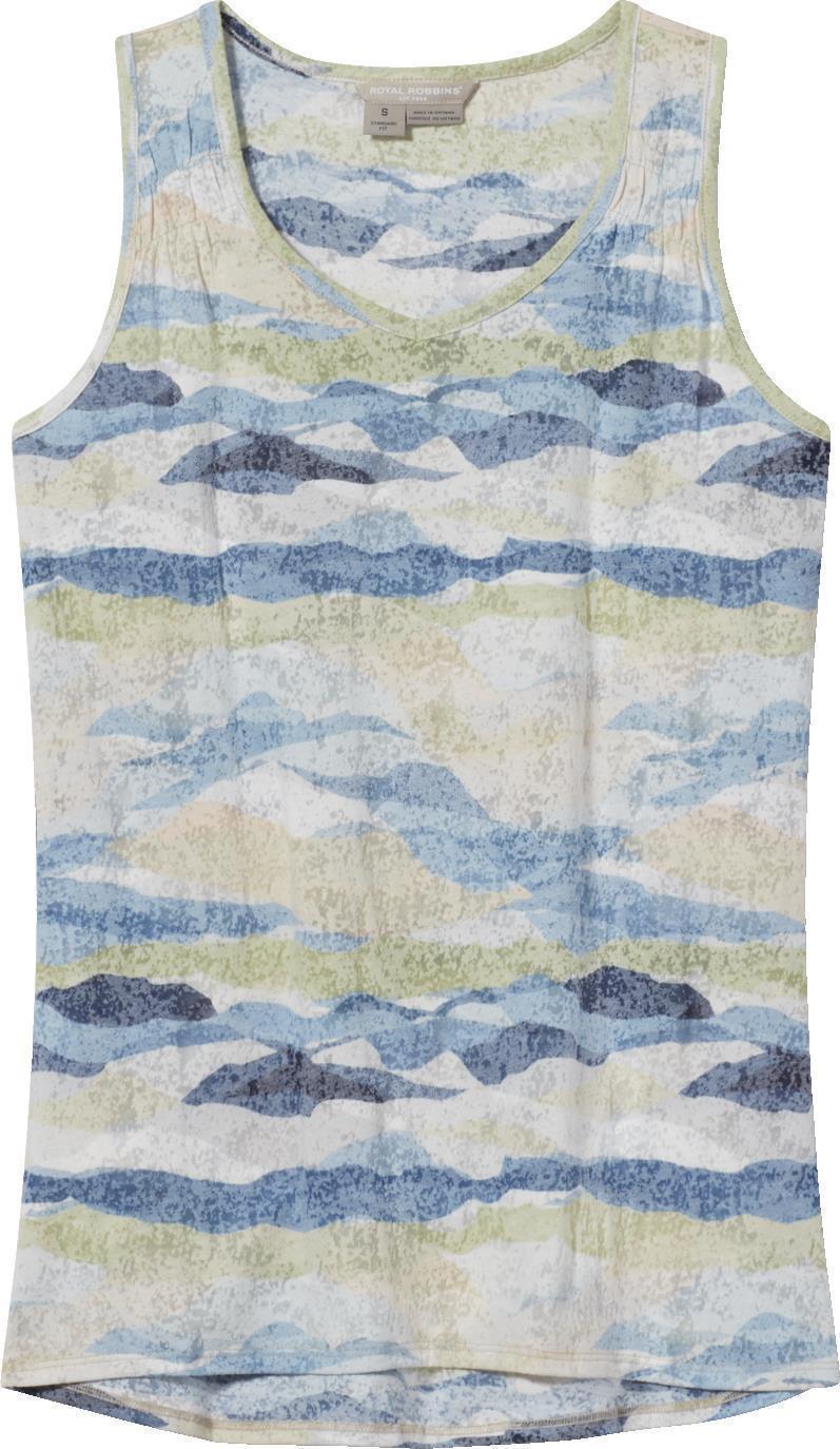 Featherweight Tank - Womens - Soapstone Owens Print 1
