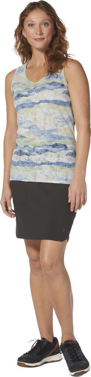 Featherweight Tank - Womens - Soapstone Owens Print 3