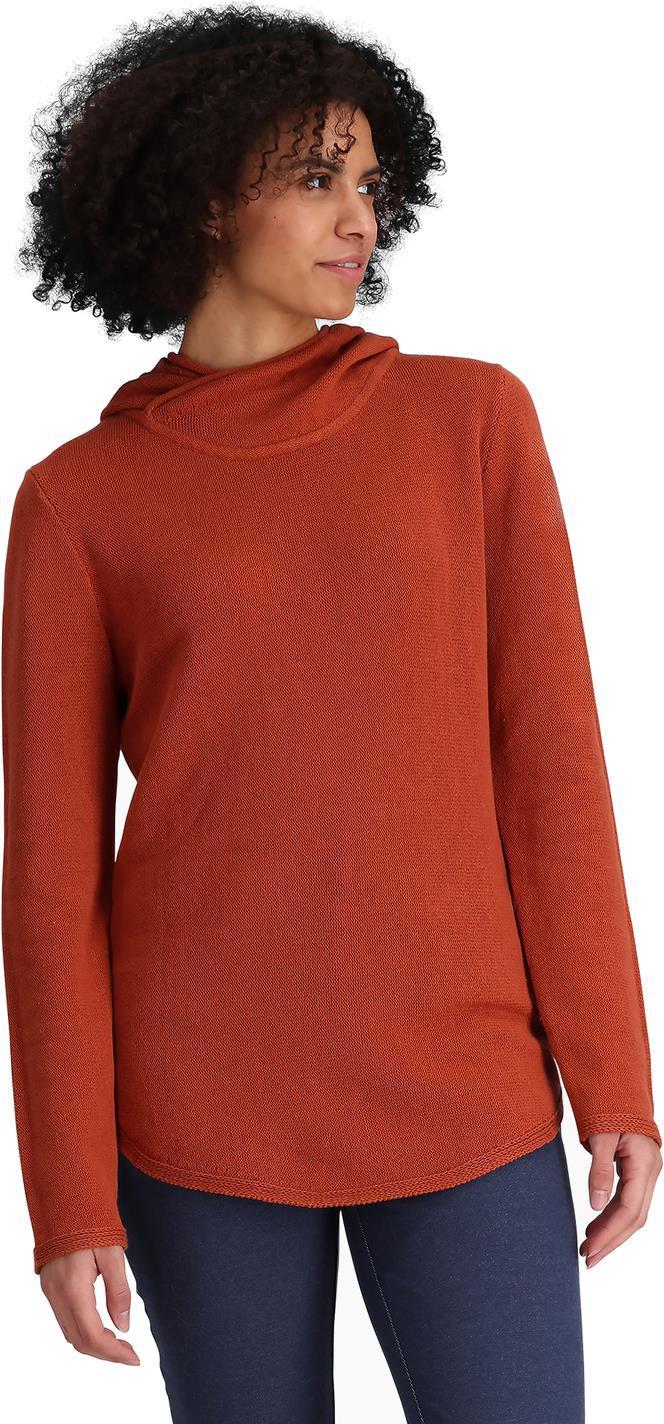 Headlands Hemp Hoodie - Womens - Baked Clay 2
