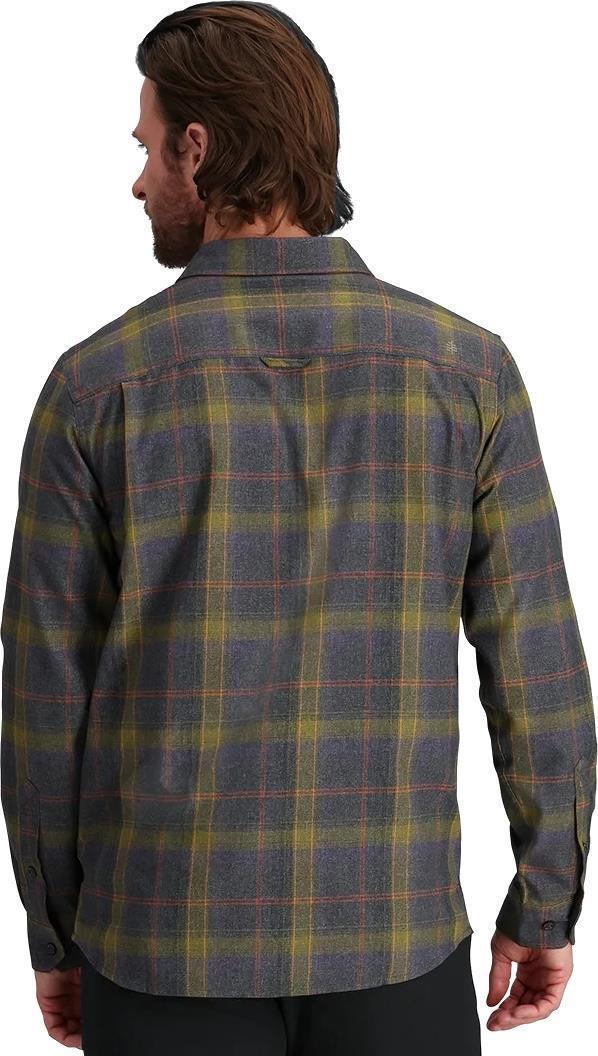 Lost Coast Flannel Plaid LS - Mens - Asphalt Westport Plaid 3