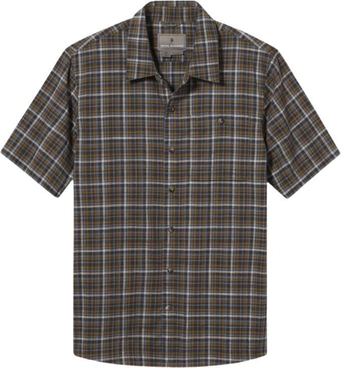 Redwood Plaid SS - Mens - Coyote 1