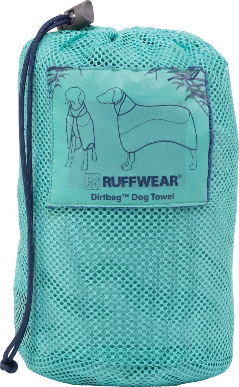 Dirtbag Dog Towel - Aurora Teal 5