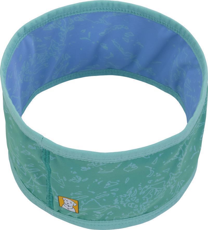 Swamp Cooler Neck Gaiter - Aurora Teal / Heliotrope Purple 1