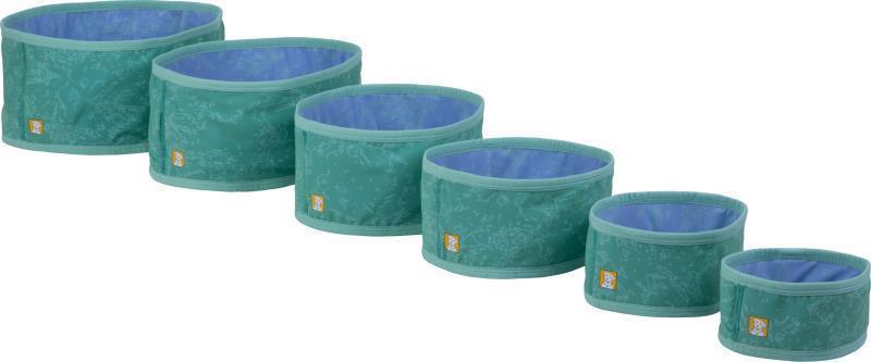 Swamp Cooler Neck Gaiter - Aurora Teal / Heliotrope Purple 3