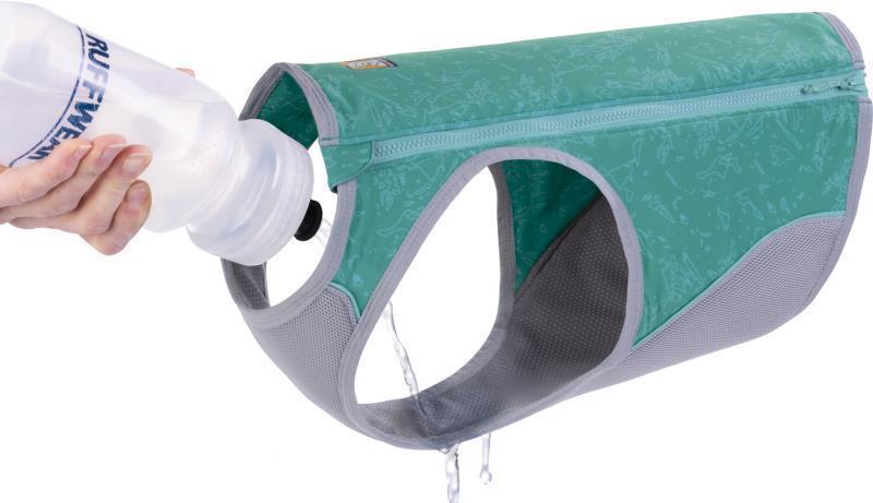 Swamp Cooler Zip Vest - Aurora Teal 4