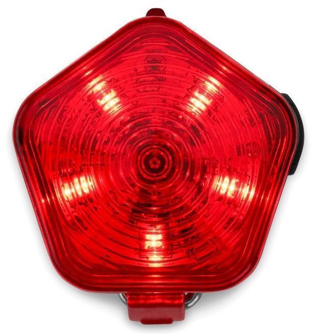 The Audible Beacon Safety Light - Red Currant 1