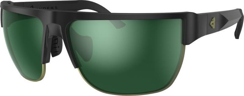Boundary, Poly Black / Green Lens Silver FM - Not Applicable 1