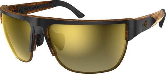 Boundary, Poly Demi / Brown-Amber Lens Gradient Gold FM - Not Applicable 1