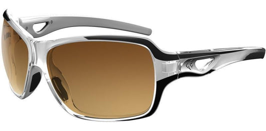 Carlita, Black/White Matte Xtal Frame, Polarized Brown Gradient Lens - Not Applicable 1