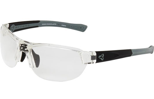 Crankum, Poly Clear Xtal-Matte Black-Grey / Clear Lens Anti Fog - Not Applicable 1