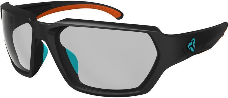 Face, Black Orange Turquoise Frame / Clear Anti-Fog Lens - Not Applicable 1