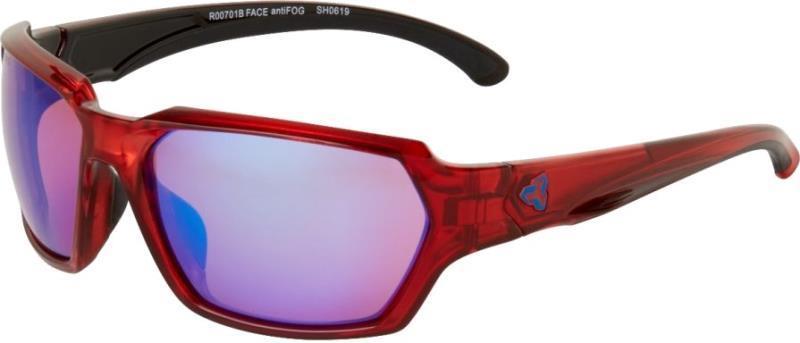 Face, Xtal Black/ Blue, Rose/Blue Mirror Anti-Fog Lens - Not Applicable 1