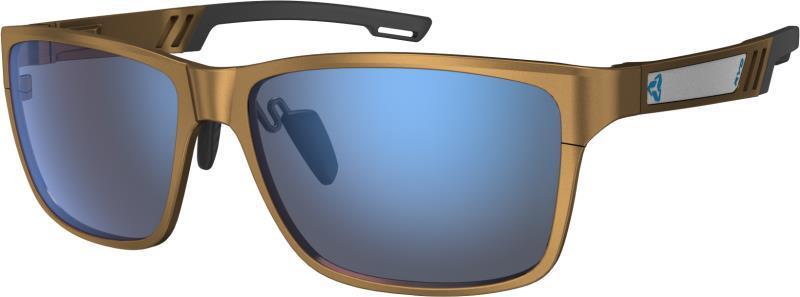 Pello, Gold / Silver Frame, Brown / Light Blue Mirror Lens - Not Applicable 1