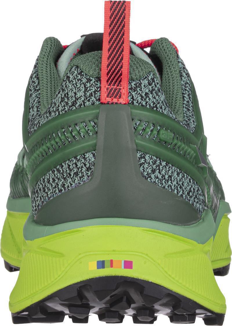 Dropline - Womens - Feld Green / Fluo Coral 4