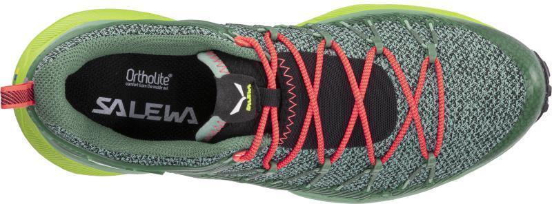 Dropline - Womens - Feld Green / Fluo Coral 5