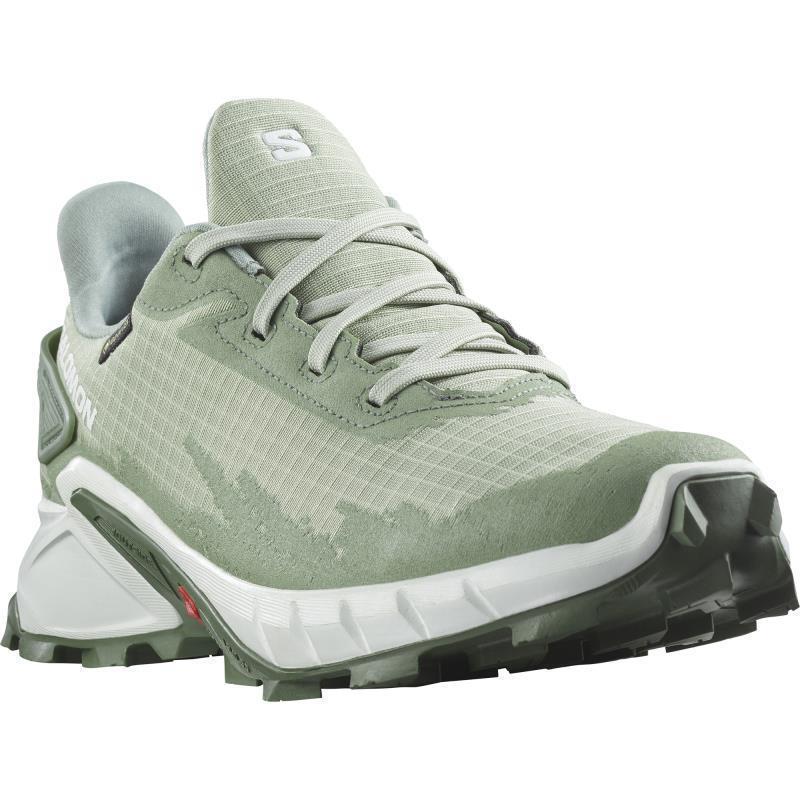 Alphacross 4 GTX - Womens - Desert Sage / White / Laurel Wreath 2