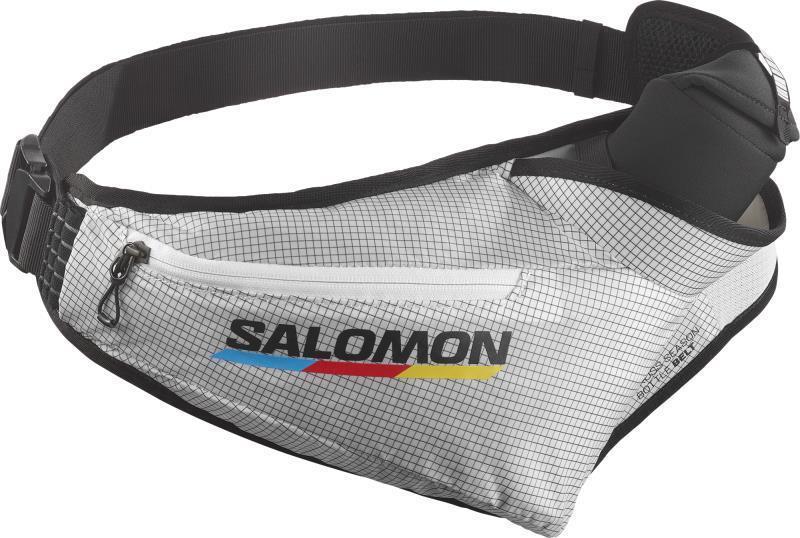 Cross Season Bottle Race Flag - White / Black 1