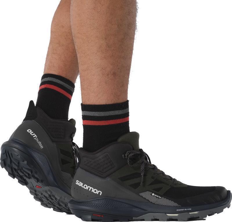 Outpulse Mid GTX - Mens - Black / Ebony / Vanilla Ice 7