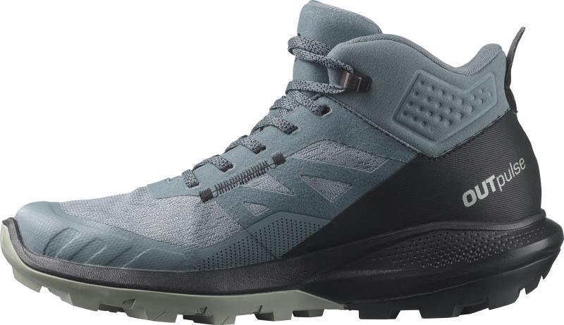Outpulse Mid GTX - Womens - Stormy Weather / Black / Wrought Iron 3