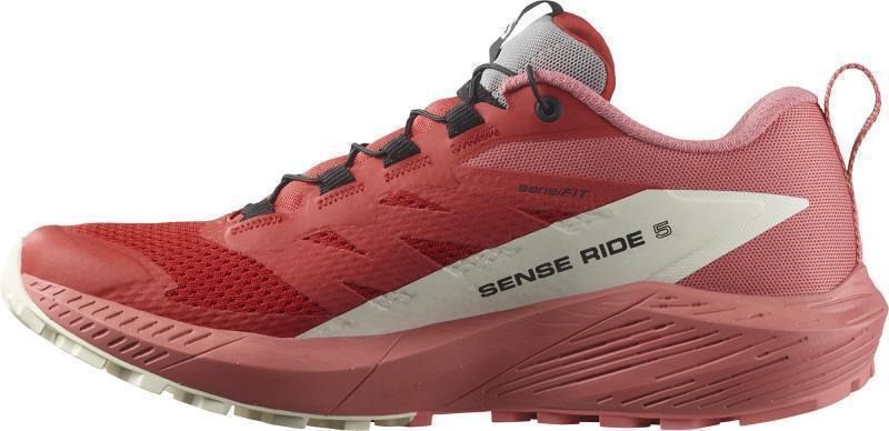 Sense Ride 5 - Womens - Tea Rose / Fiery Red / Vanilla Ice 2