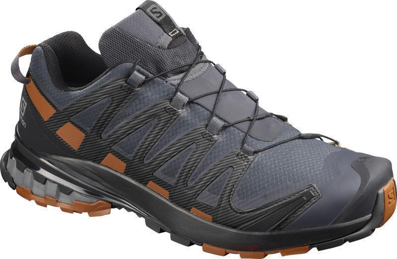 XA Pro 3D V8 GTX, Wide - Mens - Ebony / Caramel Cafe / Black 1