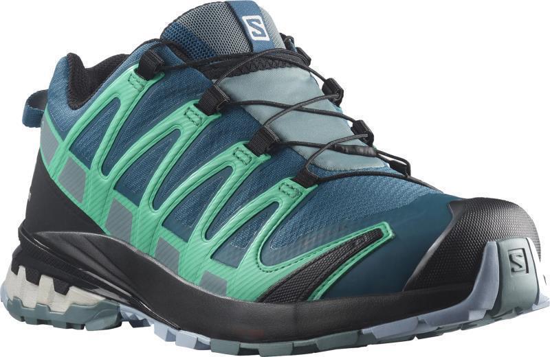 XA Pro 3D V8 GTX - Womens - Legion Blue / Trooper / Mint Leaf 1