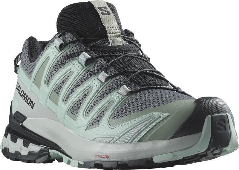 XA Pro 3D V9 - Womens - Quiet Shade / Lily Pad / Blue Haze 2