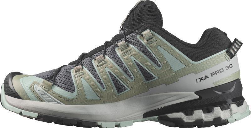 XA Pro 3D V9 - Womens - Quiet Shade / Lily Pad / Blue Haze 3