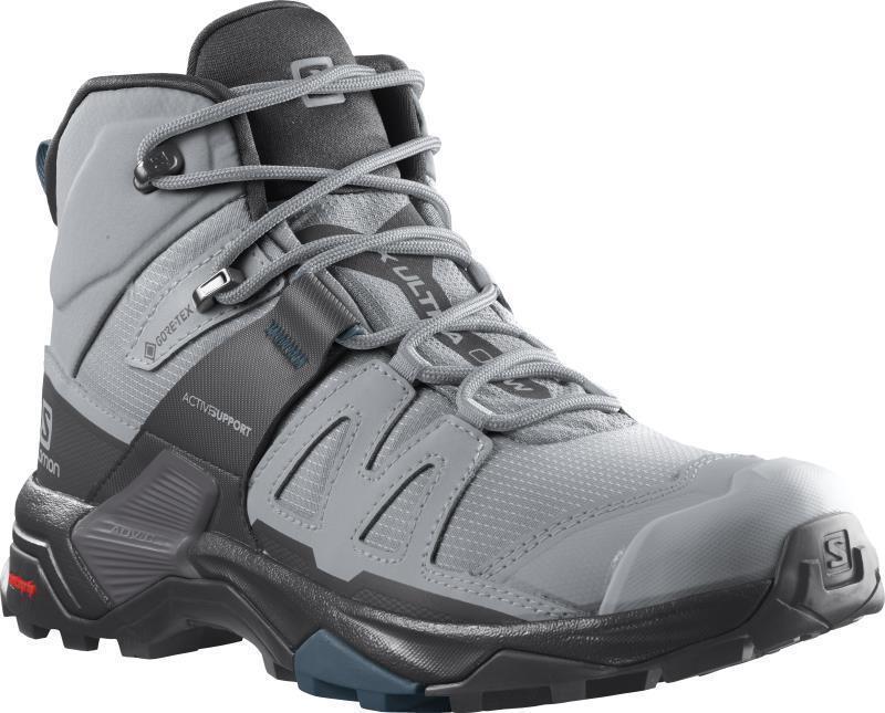 X Ultra 4 Mid GTX - Womens - Quarry / Black / Legion Blue 1