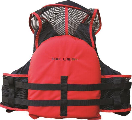 Comfort Fit Sports Vest w/Pockets - Red 1