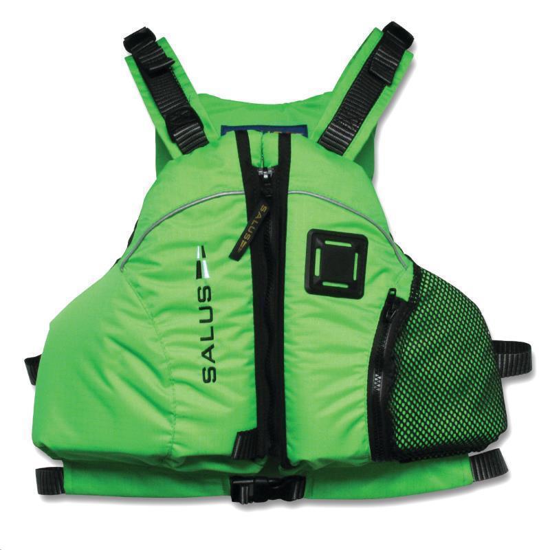 Eddy Flex Contoured High Back Vest - Lime Green 1