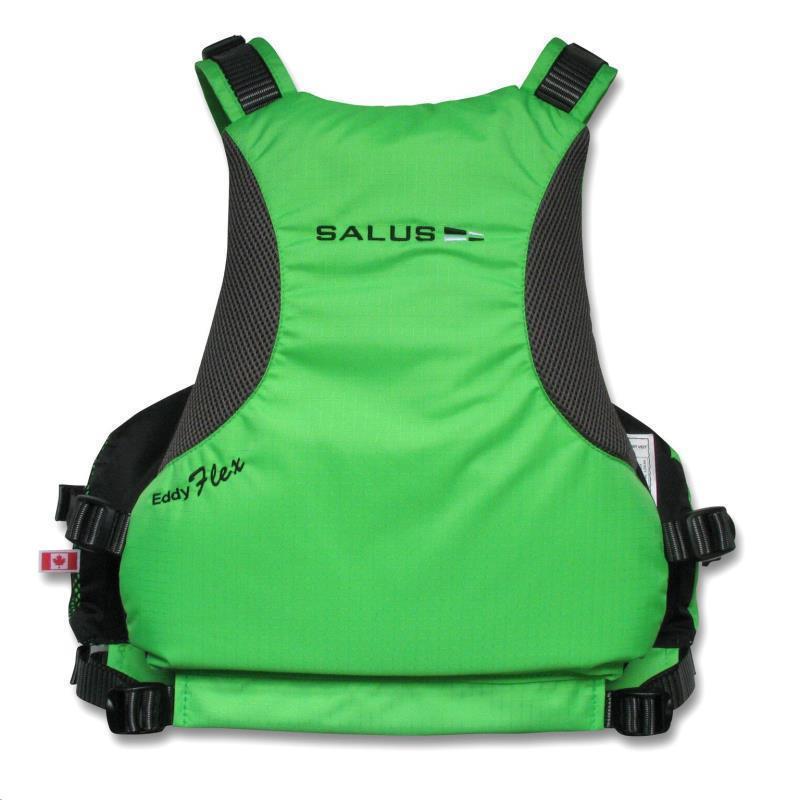 Eddy Flex Contoured High Back Vest - Lime Green 2