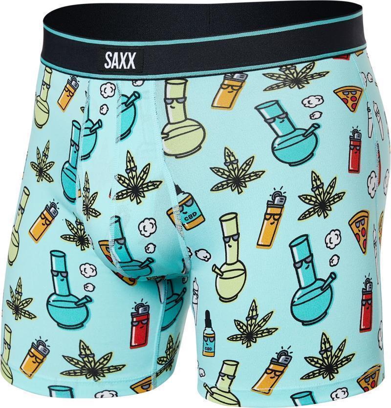 Daytripper Boxer Brief Fly, 5" Inseam - Mens - best buds-aqua splash 1