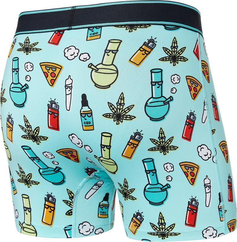 Daytripper Boxer Brief Fly, 5" Inseam - Mens - best buds-aqua splash 1