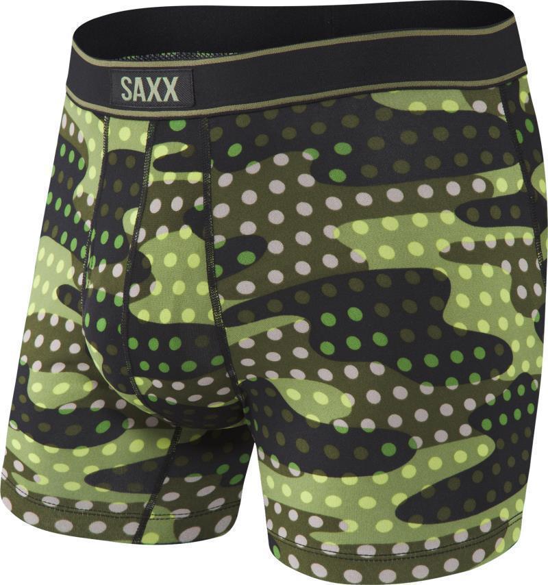 Daytripper Boxer Brief Fly, 5" Inseam - Mens - black polka camo 1