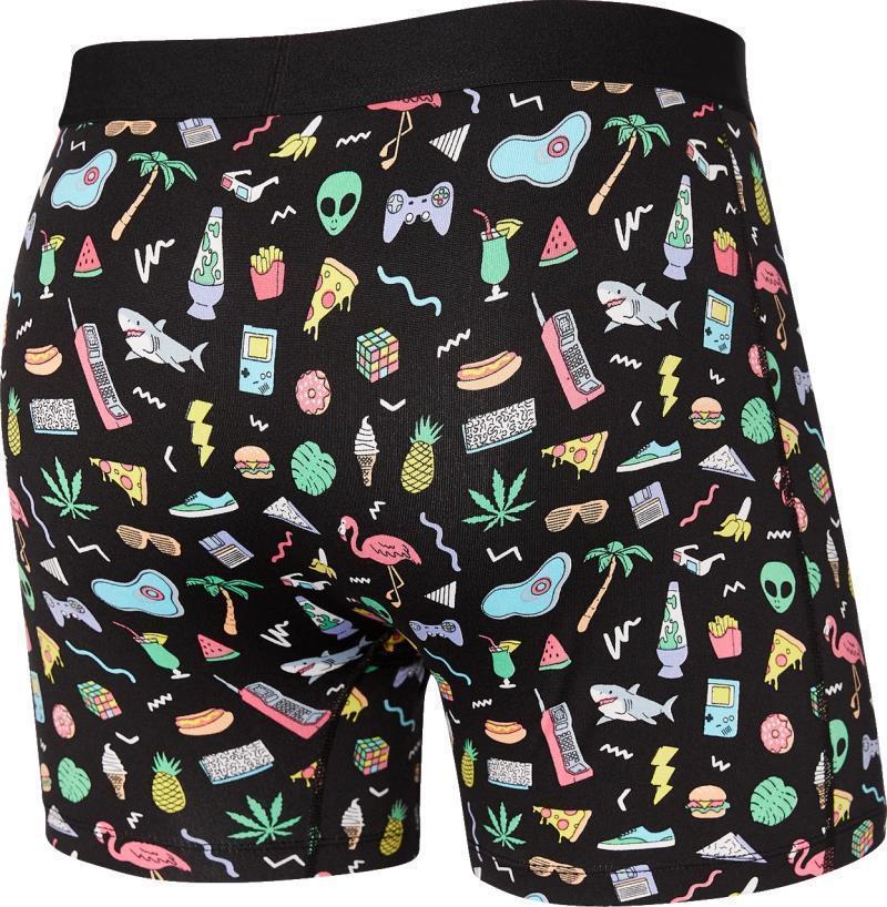 Daytripper Boxer Brief Fly, 5" Inseam - Mens - fun bits-black 1