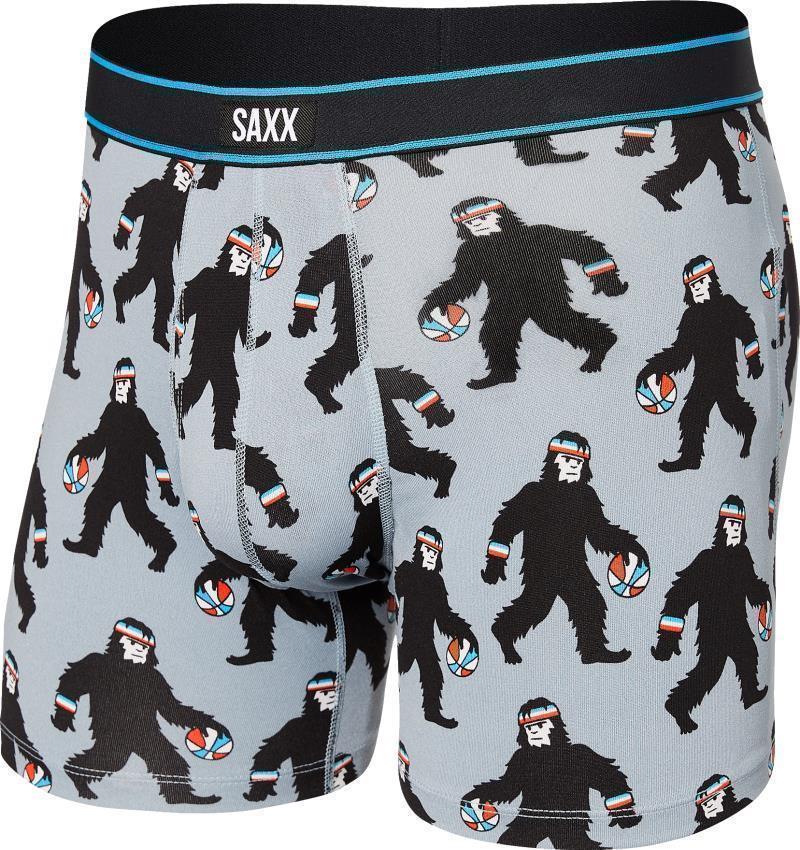 Daytripper Boxer Brief Fly, 5" Inseam - Mens - grey harry & the hoops 1