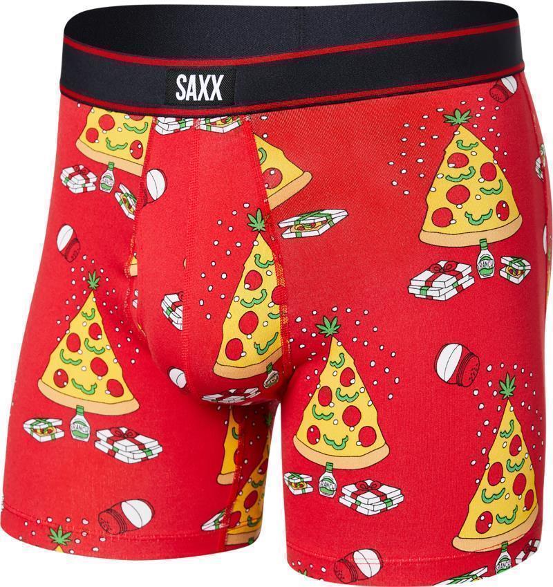 Daytripper Boxer Brief Fly, 5" Inseam - Mens - pizza on earth-red 1