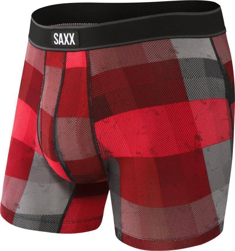 Daytripper Boxer Brief Fly, 5" Inseam - Mens - red holiday spirit 1