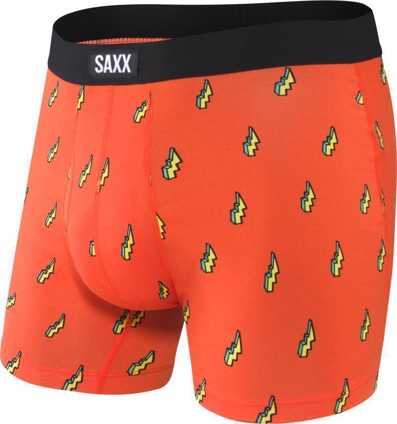 Daytripper Boxer Brief Fly, 5" Inseam - Mens - red ziggy bolt 1