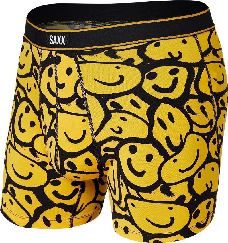 Daytripper Boxer Brief Fly, 5" Inseam - Mens - yellow smile melt 1