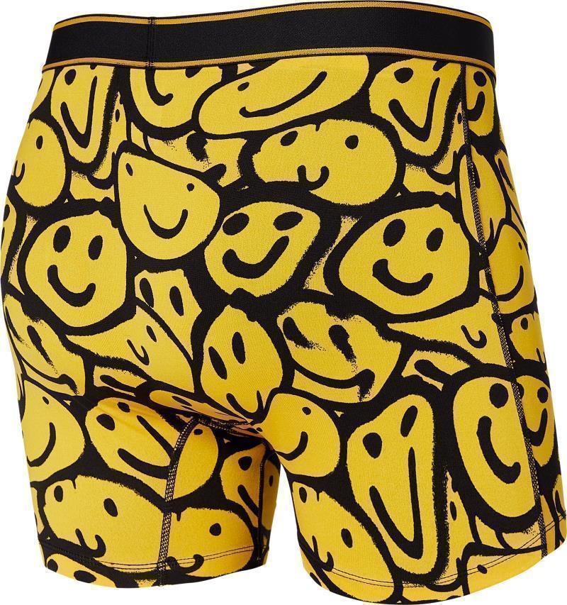 Daytripper Boxer Brief Fly, 5" Inseam - Mens - yellow smile melt 1
