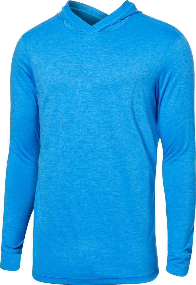 DropTemp All Day Cooling Hoodie - Mens - Racer Blue Heather 1