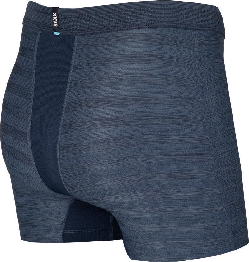 DropTemp Cooling Mesh Boxer Brief Fly, 5" Inseam - Mens - Dark Denim Heather 2