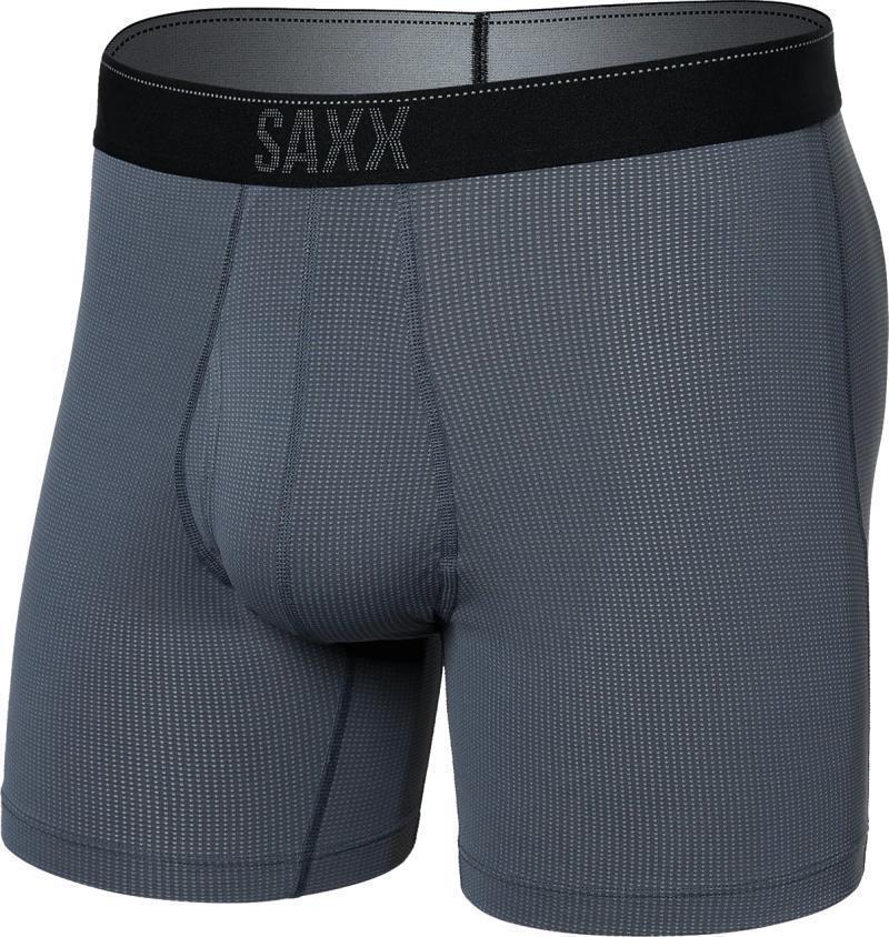 Quest Quick Dry Mesh Boxer Brief Fly, 5" Inseam - Mens - turbulence 1